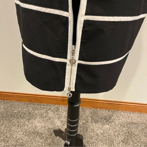 Ellen Tracy Striped Sleeveless knee length Dress size 12 - Picture 8 of 14